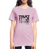 Trust The Timing B Unisex Heather Prism T-Shirt - heather prism lilac