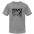 Trust The Timing B Unisex Jersey T-Shirt by Bella + Canvas - slate