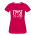 Trust The Timing W Women’s Premium T-Shirt - dark pink