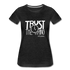 Trust The Timing W Women’s Premium T-Shirt - charcoal grey