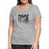 Trust The Timing B Women’s Premium T-Shirt - heather gray