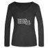 The Few The Proud The Postal W Women’s Long Sleeve  V-Neck Flowy Tee - deep heather