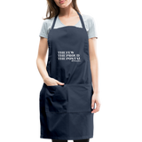 The Few The Proud The Postal W Adjustable Apron - navy