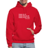 The Few The Proud The Postal W Gildan Heavy Blend Adult Hoodie - red