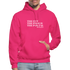 The Few The Proud The Postal W Gildan Heavy Blend Adult Hoodie - fuchsia