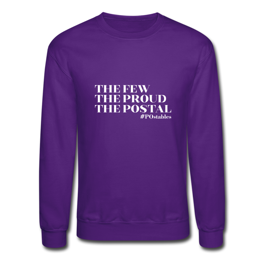 The Few The Proud The Postal W Crewneck Sweatshirt - purple