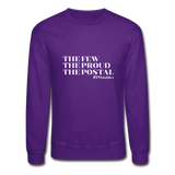 The Few The Proud The Postal W Crewneck Sweatshirt - purple
