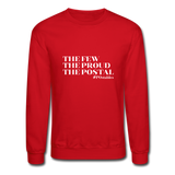The Few The Proud The Postal W Crewneck Sweatshirt - red