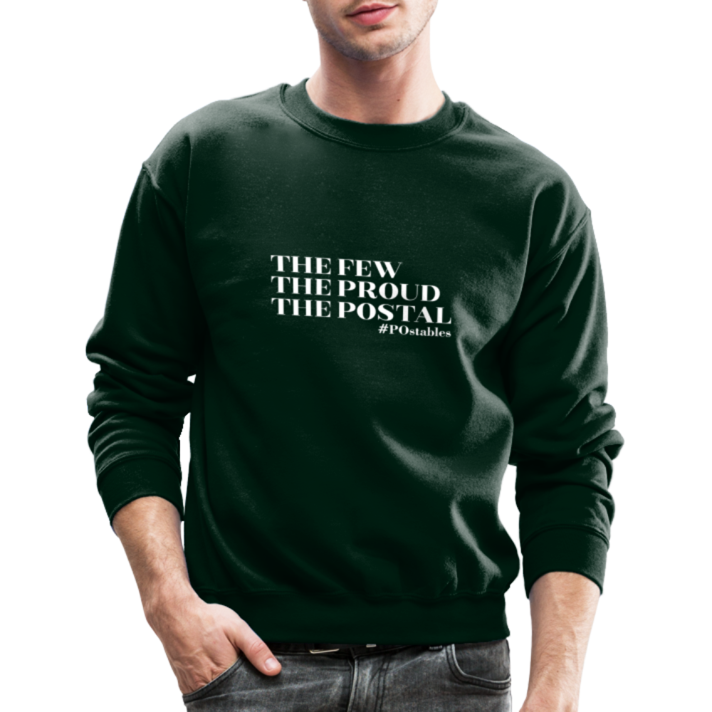 The Few The Proud The Postal W Crewneck Sweatshirt - forest green