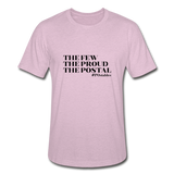 The Few The Proud The Postal B Unisex Heather Prism T-Shirt - heather prism lilac