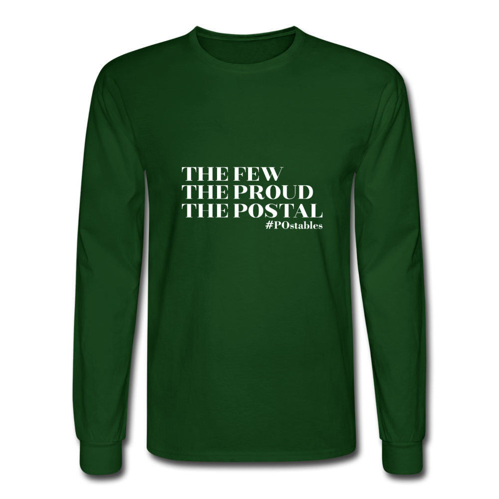 The Few The Proud The Postal W Men's Long Sleeve T-Shirt - forest green