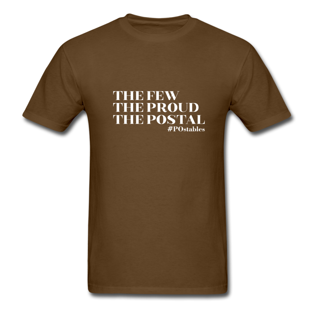 The Few The Proud The Postal W Unisex Classic T-Shirt - brown