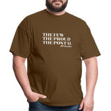 The Few The Proud The Postal W Unisex Classic T-Shirt - brown
