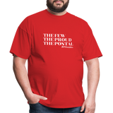 The Few The Proud The Postal W Unisex Classic T-Shirt - red