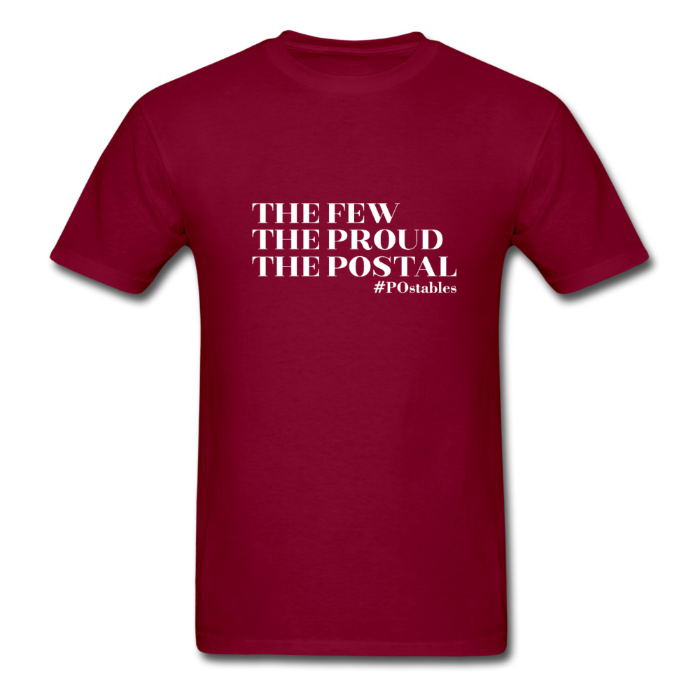 The Few The Proud The Postal W Unisex Classic T-Shirt - burgundy