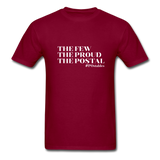 The Few The Proud The Postal W Unisex Classic T-Shirt - burgundy