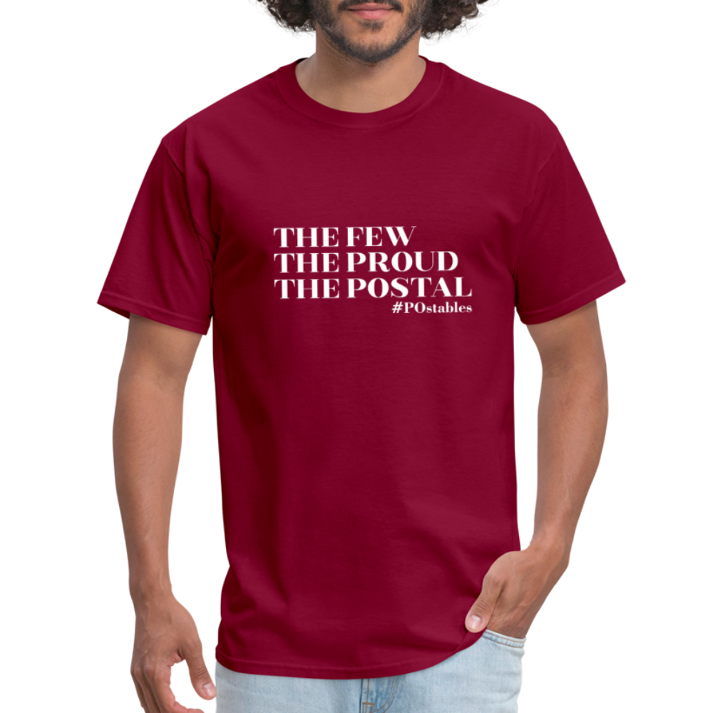 The Few The Proud The Postal W Unisex Classic T-Shirt - burgundy