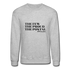 The Few The Proud The Postal B Crewneck Sweatshirt - heather gray