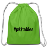 #pOStables B Cotton Drawstring Bag - clover