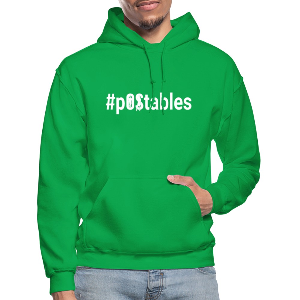 #pOStables W Gildan Heavy Blend Adult Hoodie - kelly green