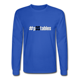 #pOStables WB Men's Long Sleeve T-Shirt - royal blue