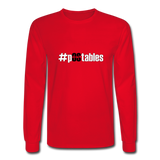 #pOStables WB Men's Long Sleeve T-Shirt - red