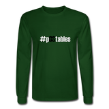 #pOStables WB Men's Long Sleeve T-Shirt - forest green