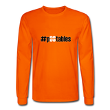 #pOStables BW Men's Long Sleeve T-Shirt - orange