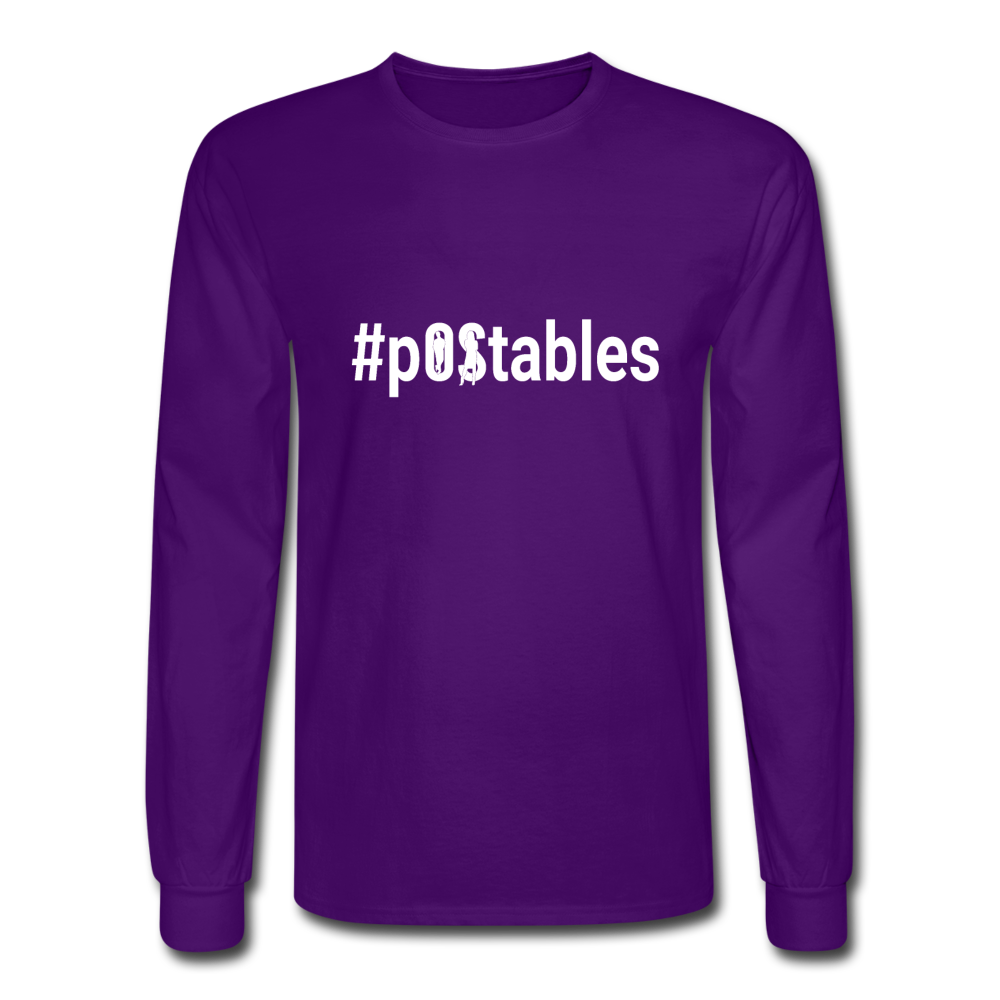 #pOStables W Men's Long Sleeve T-Shirt - purple