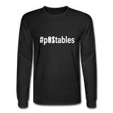 #pOStables W Men's Long Sleeve T-Shirt - black