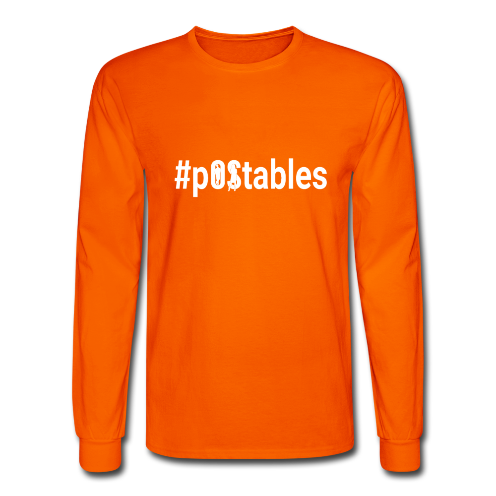 #pOStables W Men's Long Sleeve T-Shirt - orange
