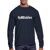 #pOStables W Men's Long Sleeve T-Shirt - navy