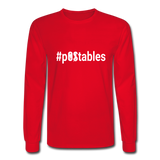 #pOStables W Men's Long Sleeve T-Shirt - red
