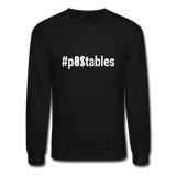 #pOStables W Crewneck Sweatshirt - black