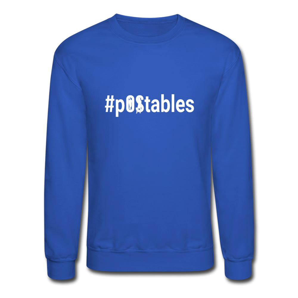 #pOStables W Crewneck Sweatshirt - royal blue