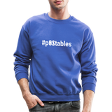 #pOStables W Crewneck Sweatshirt - royal blue