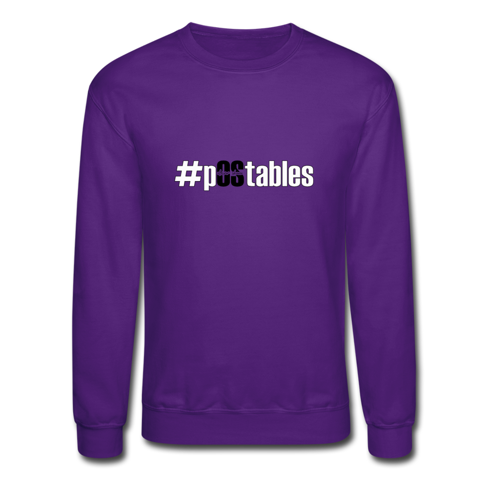 #pOStables WB Crewneck Sweatshirt - purple
