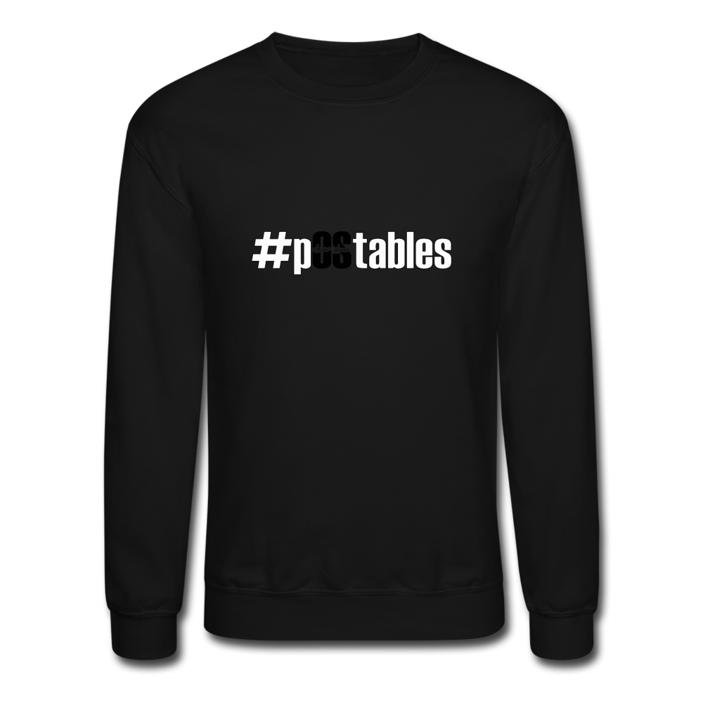 #pOStables WB Crewneck Sweatshirt - black