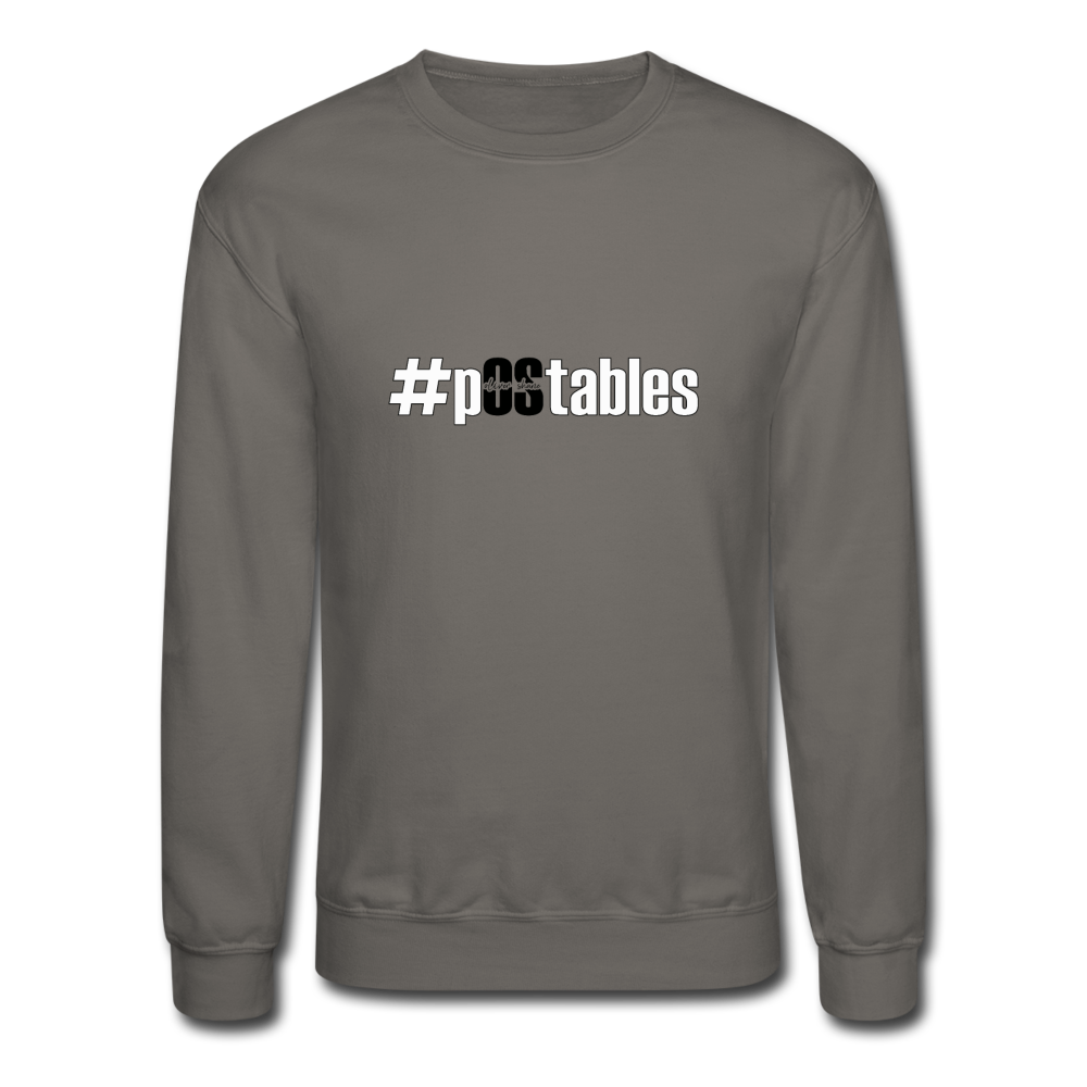 #pOStables WB Crewneck Sweatshirt - asphalt gray