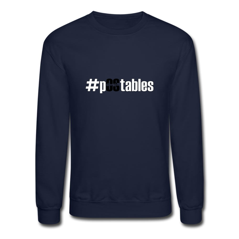 #pOStables WB Crewneck Sweatshirt - navy