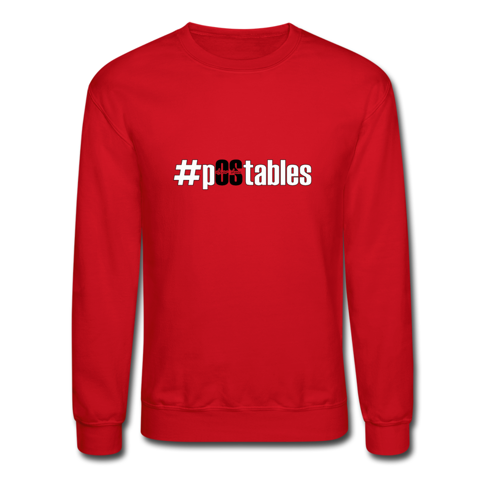 #pOStables WB Crewneck Sweatshirt - red
