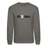 #pOStables BW Crewneck Sweatshirt - asphalt gray