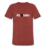 #pOStables WB Unisex Tri-Blend T-Shirt - heather cranberry