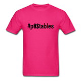 #pOStables B Unisex Classic T-Shirt - fuchsia