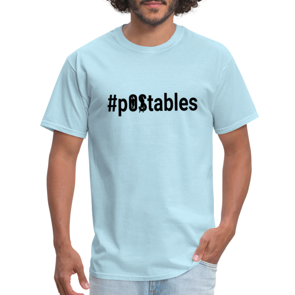 #pOStables B Unisex Classic T-Shirt - powder blue