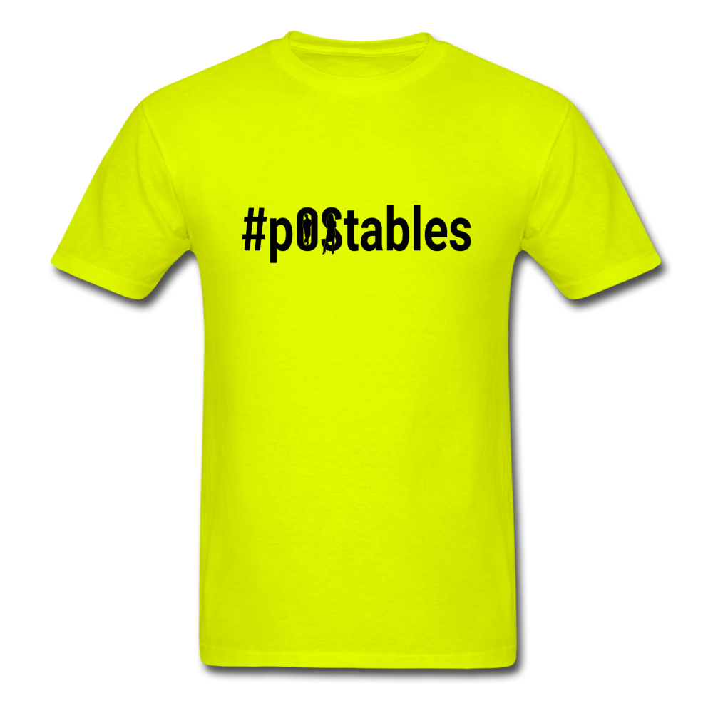 #pOStables B Unisex Classic T-Shirt - safety green