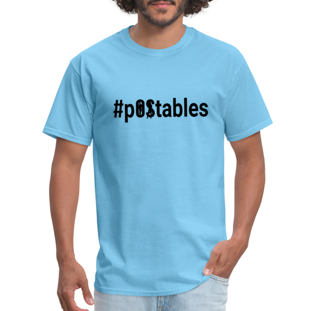 #pOStables B Unisex Classic T-Shirt - aquatic blue
