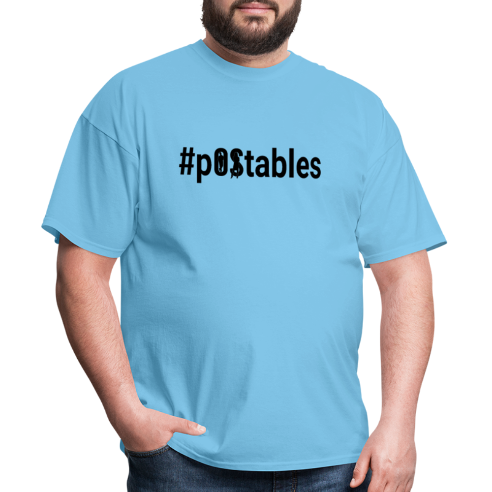 #pOStables B Unisex Classic T-Shirt - aquatic blue