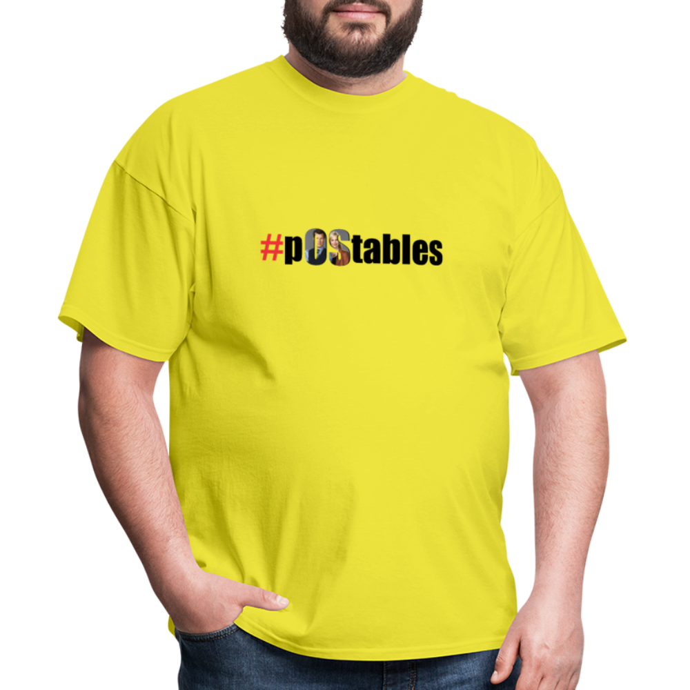 #pOStables Unisex Classic T-Shirt - yellow