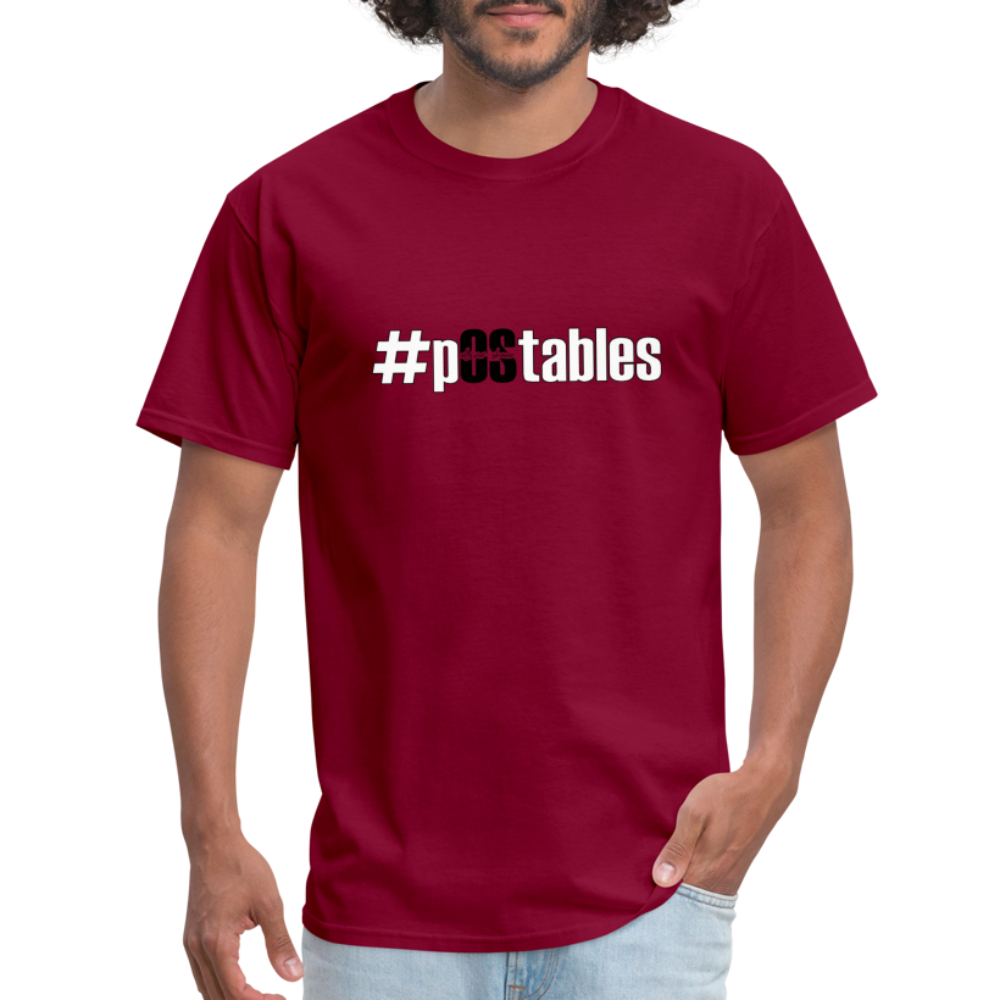 #pOStables WB Unisex Classic T-Shirt - burgundy
